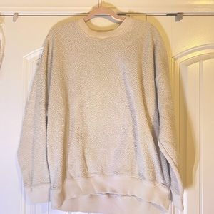 Aerie Sherpa Crewneck Sweater🤍